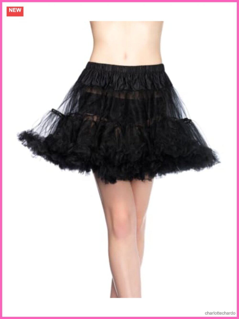 Layered Tulle Petticoat Women's Costume Skirt Polyester